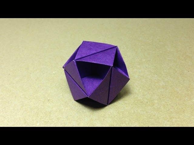 Modular Origami Tutorial / Octahedron /
