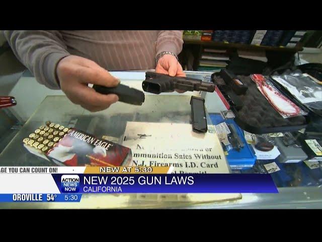 New gun laws going into effect in California