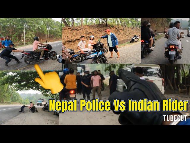 Hetauda Bata Farkida Lafada || Nepal Police Try to catch Indian Drunk Rider #churiya #trafficpolice