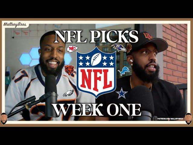  MalloryBros. Make Picks For NFL WEEK 1! 