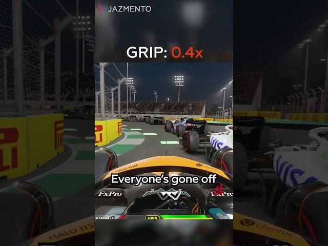 Every Corner Randomizes My Grip IN JEDDAH... #f1 #automobile #saudiarabiangp