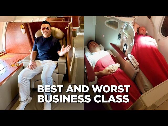 The 10 Best and Worst Business Class Seat 2025