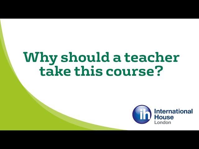 Sarah Cunningham - Why should a teacher take this course?