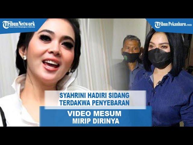 Sidang Terdakwa Penyebaran Video Mesum Mirip Syahrini, Inces: Mudaho-mudahan Langsung Divonis