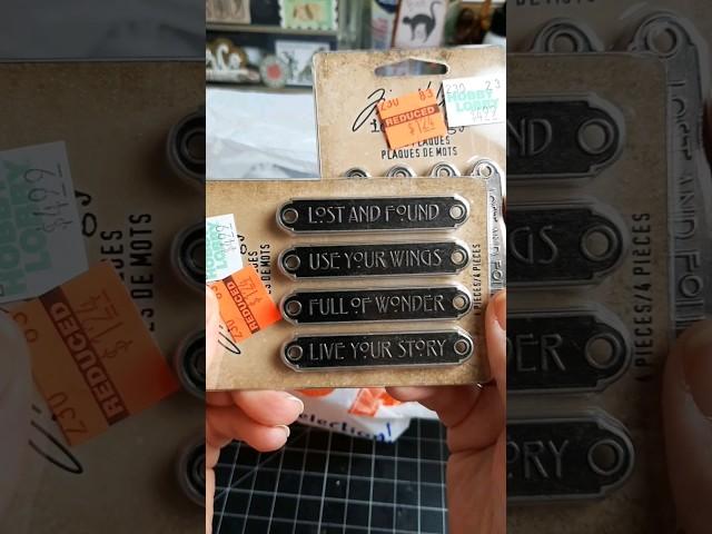 New clearance at Hobby Lobby! tim holtz clearance finds #junkjournalsupplies #junkjournal