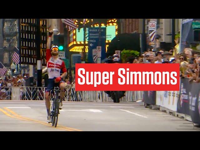 Quinn Simmons Dominates USA Cycling Pro Road National Championships 2023