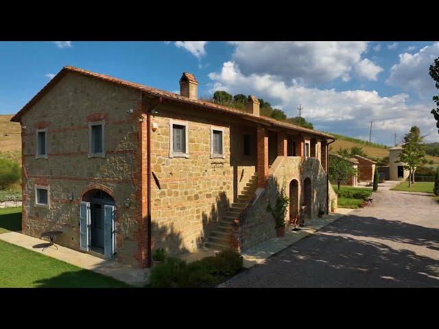 V60001 Beautiful Property for sale in Val d'Orcia near Pienza, Tuscany - LISTING BELOW!