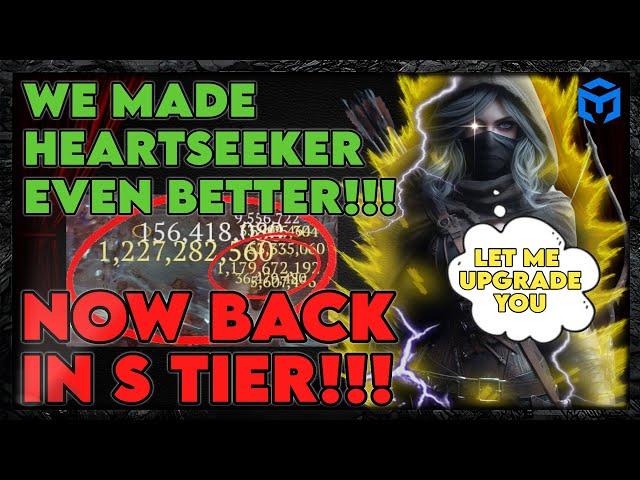 NEW upgraded Heartseeker S tier Rogue build. Hit for over a billion in this update!  Season 5 D4