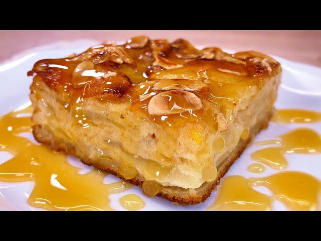 Easy French Apple Cake That Melts in Your Mouth! Apple Cinnamon Dessert Recipe