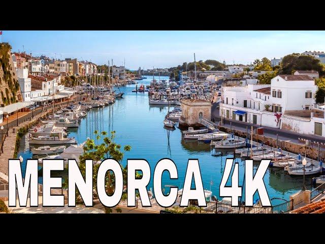 4K - Menorca Walking Tour , Balearic Islands, Spain