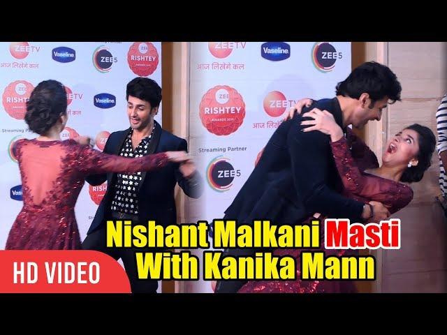 Nishant Singh Malkani & Kanika Mann Together at ZEE RISHTEY AWARDS NOMINATION PARTY 2019