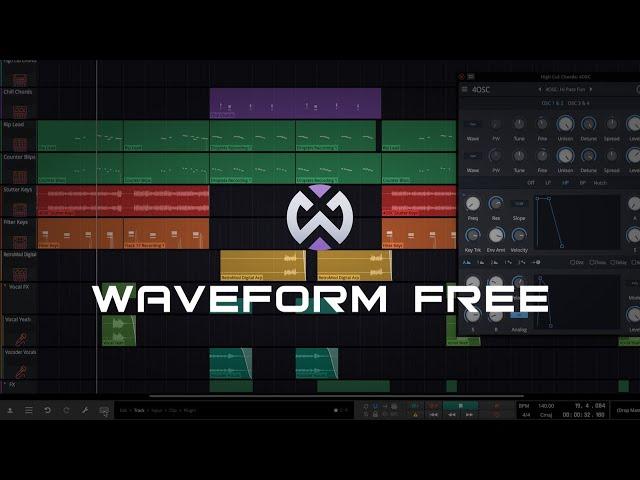 Tracktion Waveform Free 2021 Overview