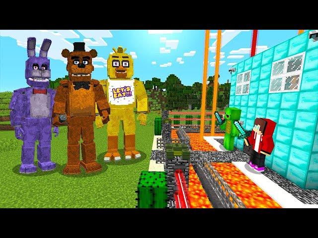 FNAF vs. Security House Battle - Minecraft