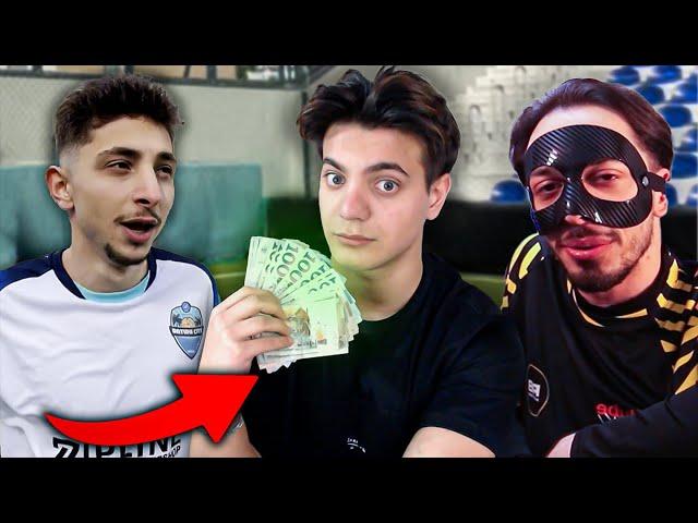 2000₾ ჩელენჯი 100K-ზე ზიპერასგან! *YT LEAGUE VLOG*