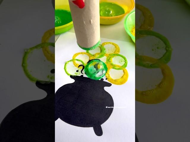 Bubbling Cauldrons! Fun Halloween Crafts for kids! ‍️🫧 Give it a go! #halloweenideas