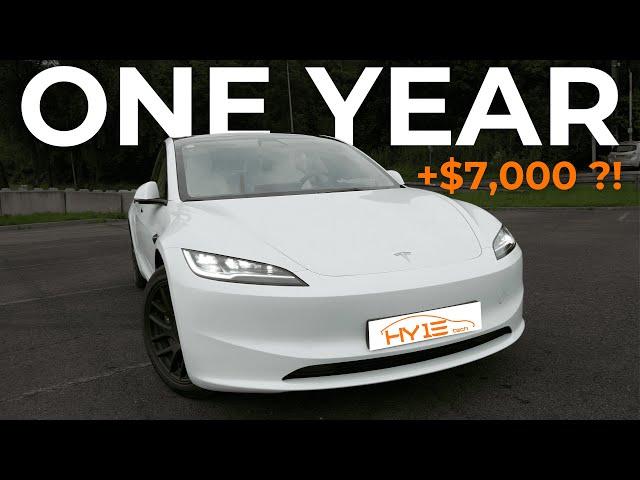 Tesla Model 3 Highland RWD 1 Year REVIEW