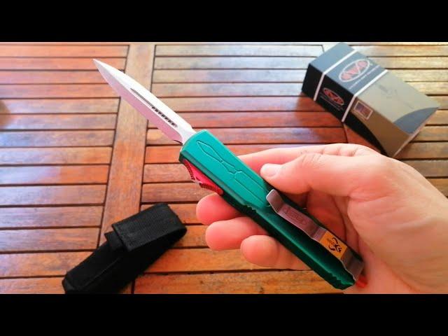 35 Microtech Bounty Hunter Dagger UTX85 OTF EDC Knife Cutit automat Replica