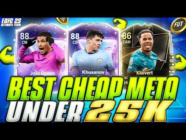 BEST CHEAP META PLAYERS UNDER 25K/50K/100K ON EACH POSITION!CHEAP + EXPENSIVE FC 25 ULTIMATE TEAM