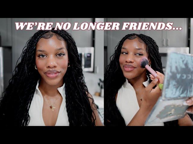 CHIT-CHAT GRWM for the GYM | while i overshare my life, relationship struggles, ended friendships