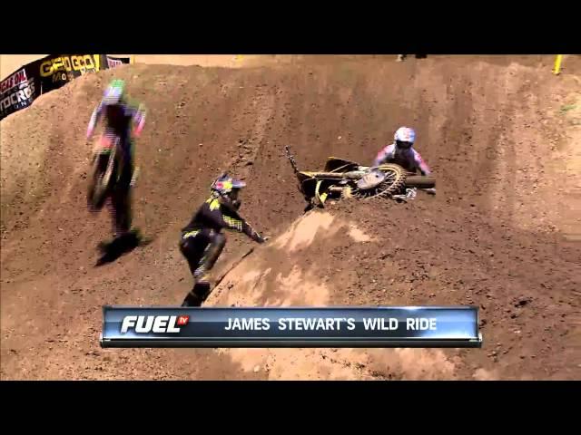 James Stewart Crash - Budds Creek 450 Moto 1