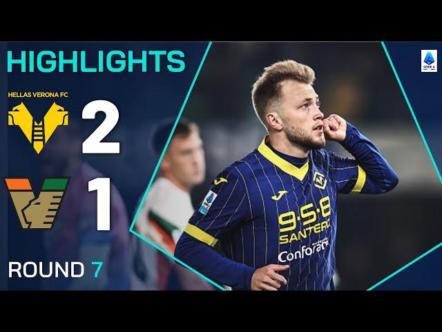 VERONA-VENEZIA 2-1 | HIGHLIGHTS | Verona win the derby | SERIE A 2024/25