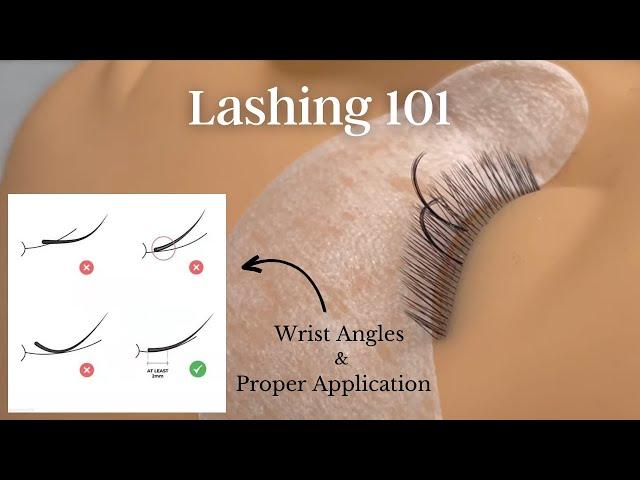 LASHING 101| ANGLES | PROPER PLACEMENT | DIRECTION AND FLOW | Veyelash (Veyes)