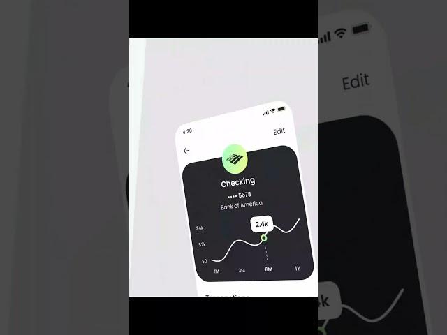 Modern Finance App Design Inspiration #appdesign #figmadesign #figma #uiuxdesign #shortsvideo