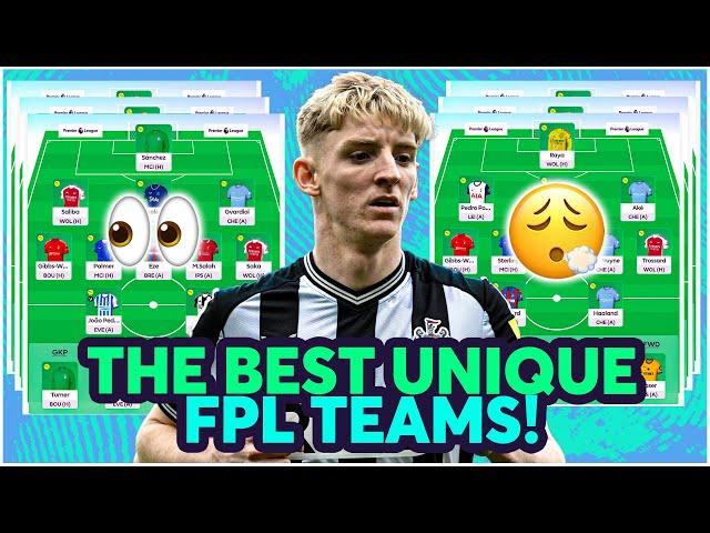 THE BEST UNIQUE FPL TEAMS | MY FAVOURITE DIFFERENT DRAFTS! | Fantasy Premier League Tips 2024/25