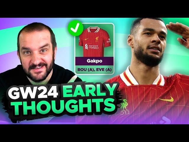 BEST DGW OPTIONS  | EARLY TEAM THOUGHTS | DOUBLE GAMEWEEK 24 | Fantasy Premier League Tips 2024/25