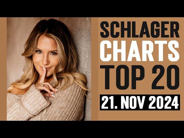 Schlager Charts Top 20 - 21. November 2024