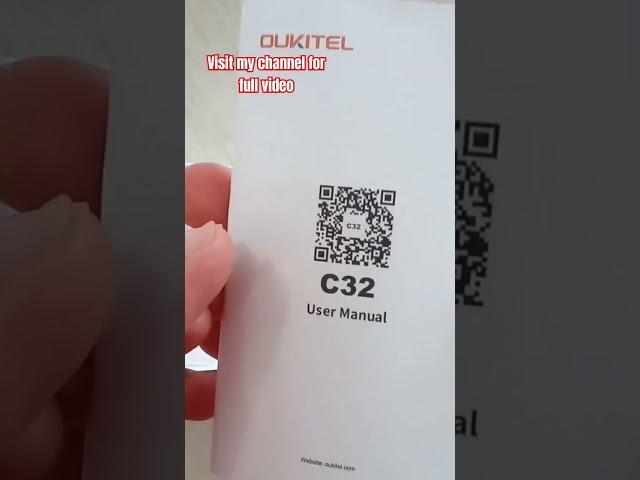 Oukitel C32 #smartphone #review #technology #tech #unboxing #mobile #device #a13 #phone