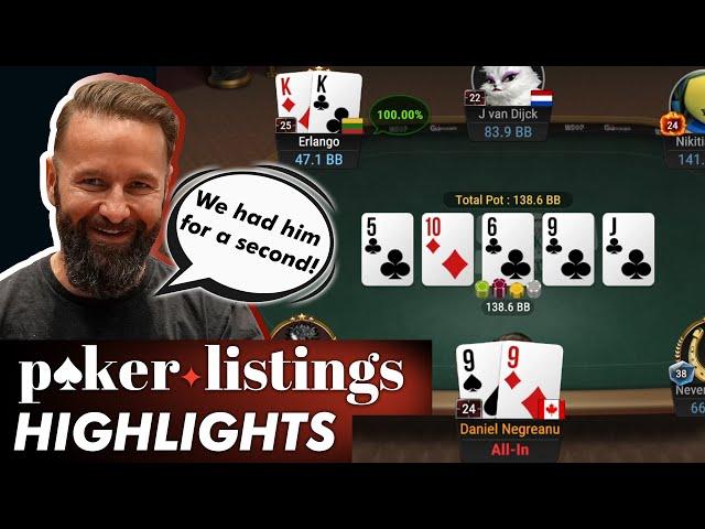 Dnegs returns for WSOP Online! Online Poker Highlights!