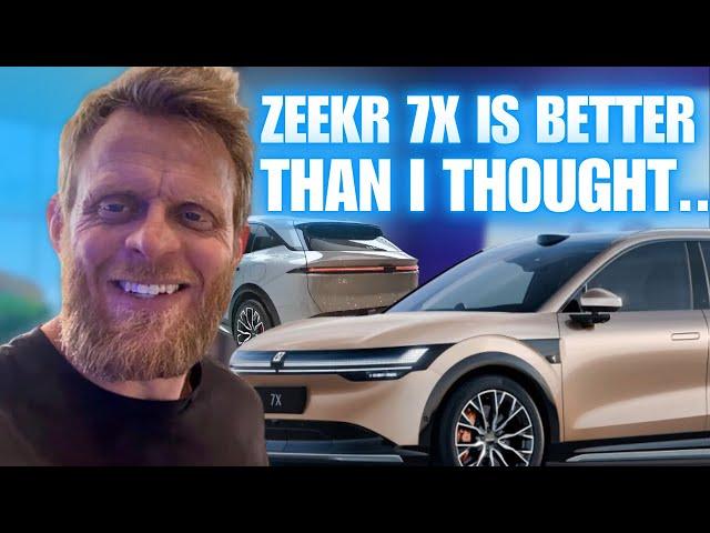 I found the NEW Zeekr 7X EV in China - it's awesome