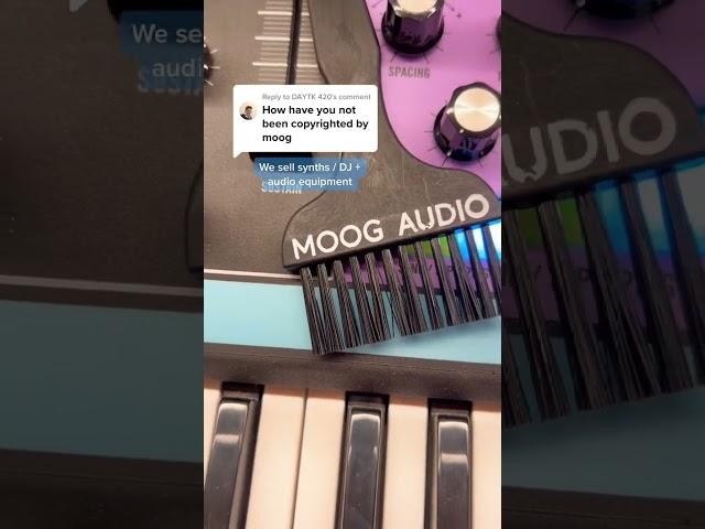 Just needed to clarify #moogaudio #synth #electronicmusic #moog #shorts