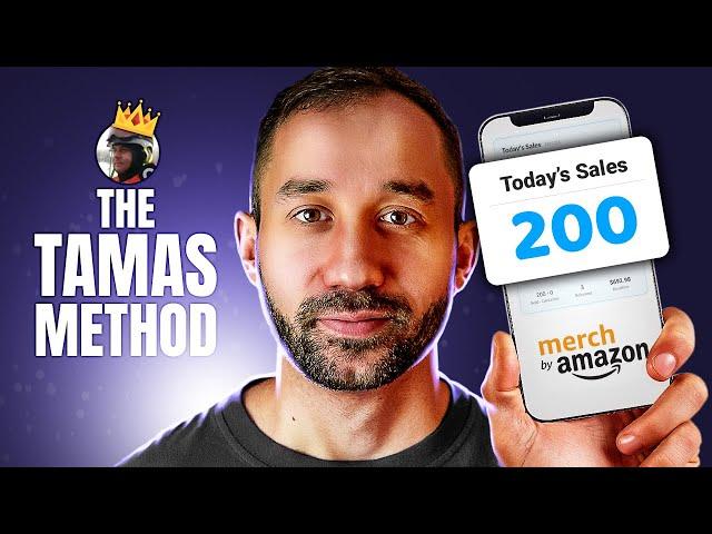 How I went from 50 to 200 SALES PER DAY! (Amazon Merch Ads Strategy) | The Tamas Method Tutorial