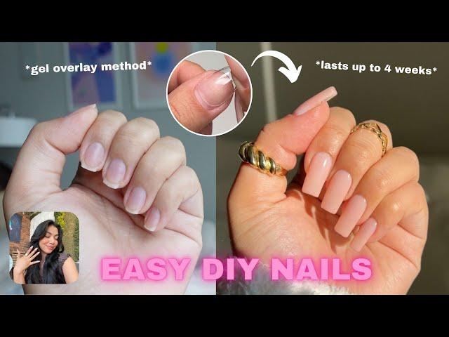 Gel X popping off?‍️ Gel Overlay Method + Hacks to make them last weeks! Step by step Tutorial