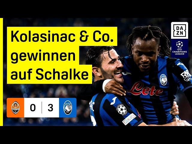 La Dea zaubert auf Schalke: Shakhtar Donezk - Atalanta Bergamo | UEFA Champions League | DAZN