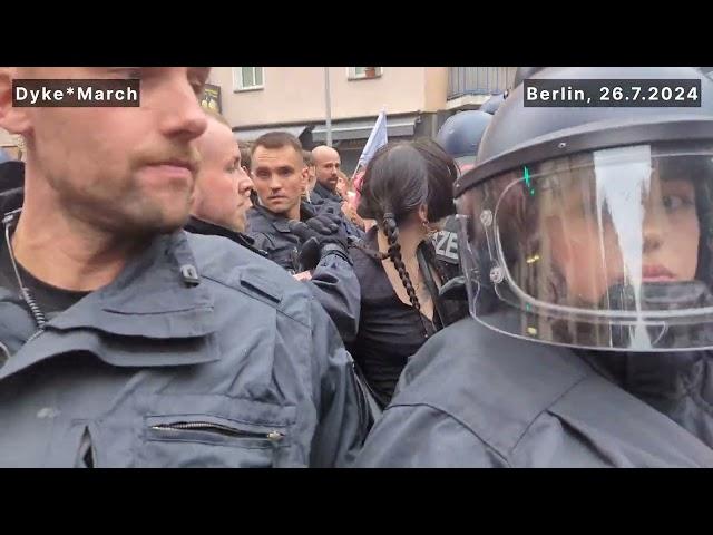 Antisemitischer Israelhass beim Dyke*March Berlin 2024