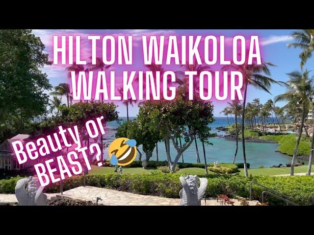 Hilton Waikoloa Village Walking Tour - "Relaxing" Hawaii stroll - or exhausting?