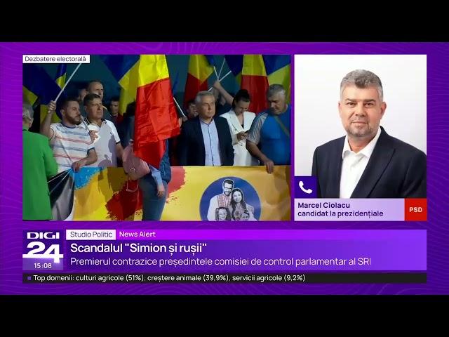 Studio politic. Scandalul ”Simion și rușii”