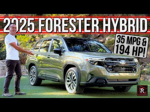 The 2025 Subaru Forester Hybrid Is A Long-Awaited Electrified Adventure SUV