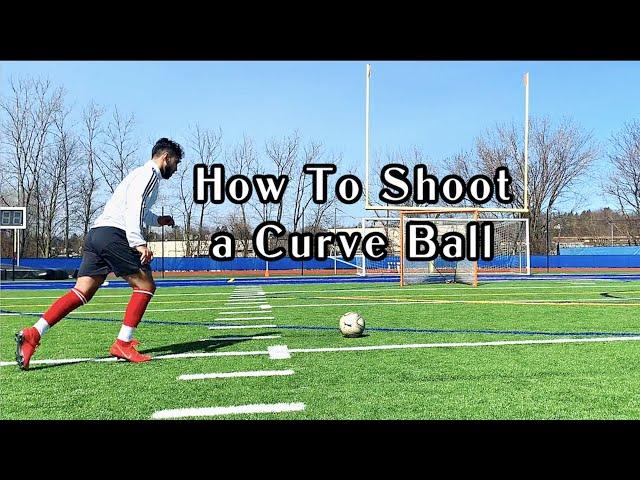 How To Make To Shot a Curve Ball | How to curve the ball | Learn bending free kick [ Tutorial ]