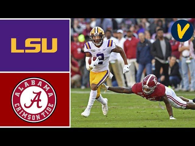 #2 LSU vs #3 Alabama Highlights | Week 11 | College Football 2019