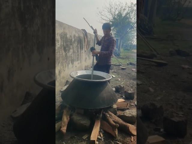 ##Cooking rice ##At function hall## food ##chef##aravind##