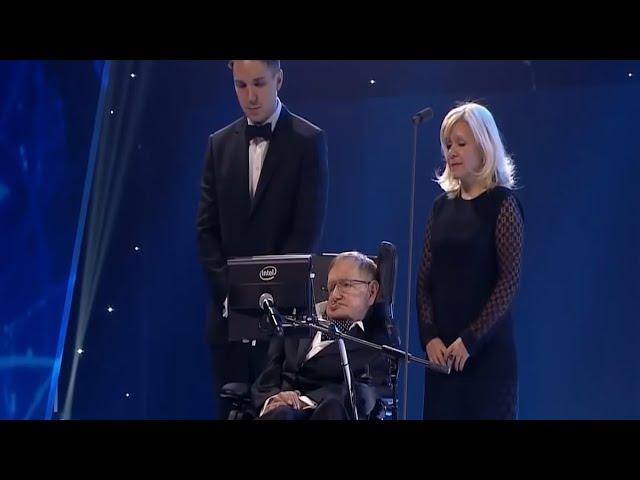 Stephen Hawking's last words in his last lecture (shocking)