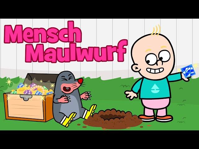   Kinderlied Tiere - Maulwurf Lied - Hurra Kinderlieder | Mensch Maulwurf - Tierlied