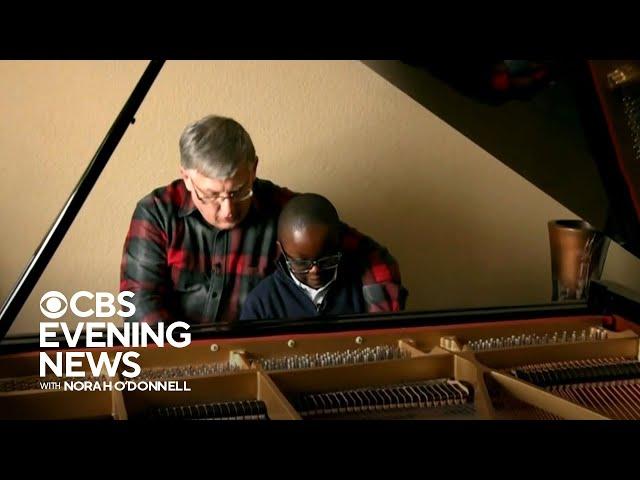 Autistic boy gifted $15,000 piano from stranger