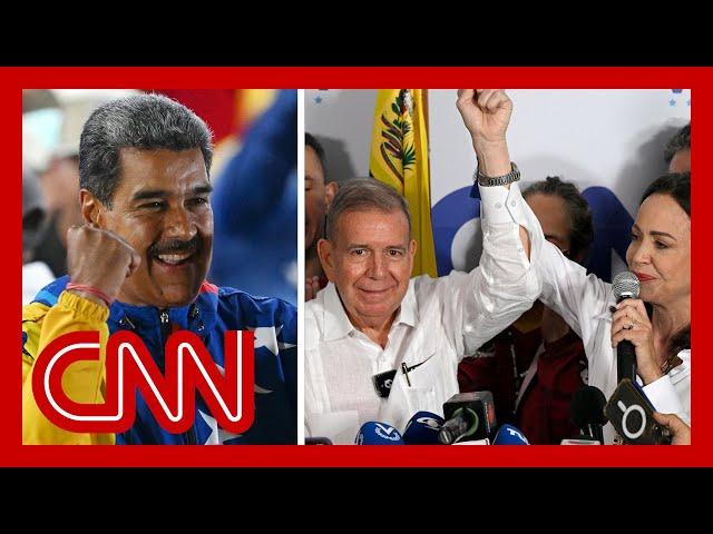 Both Venezuela strongman Nicolas Maduro and opposition claim election win