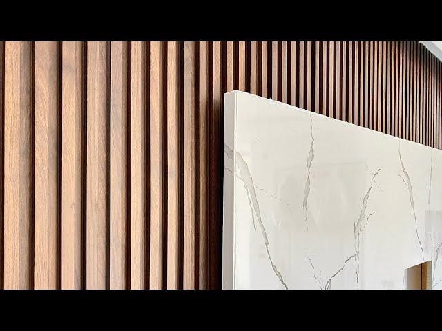 How to make the strongest wall, alternative to marble and alternative to wood, in a creative way