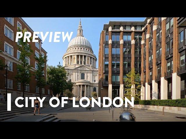 WALKING: LONDON - City of London - PREVIEW